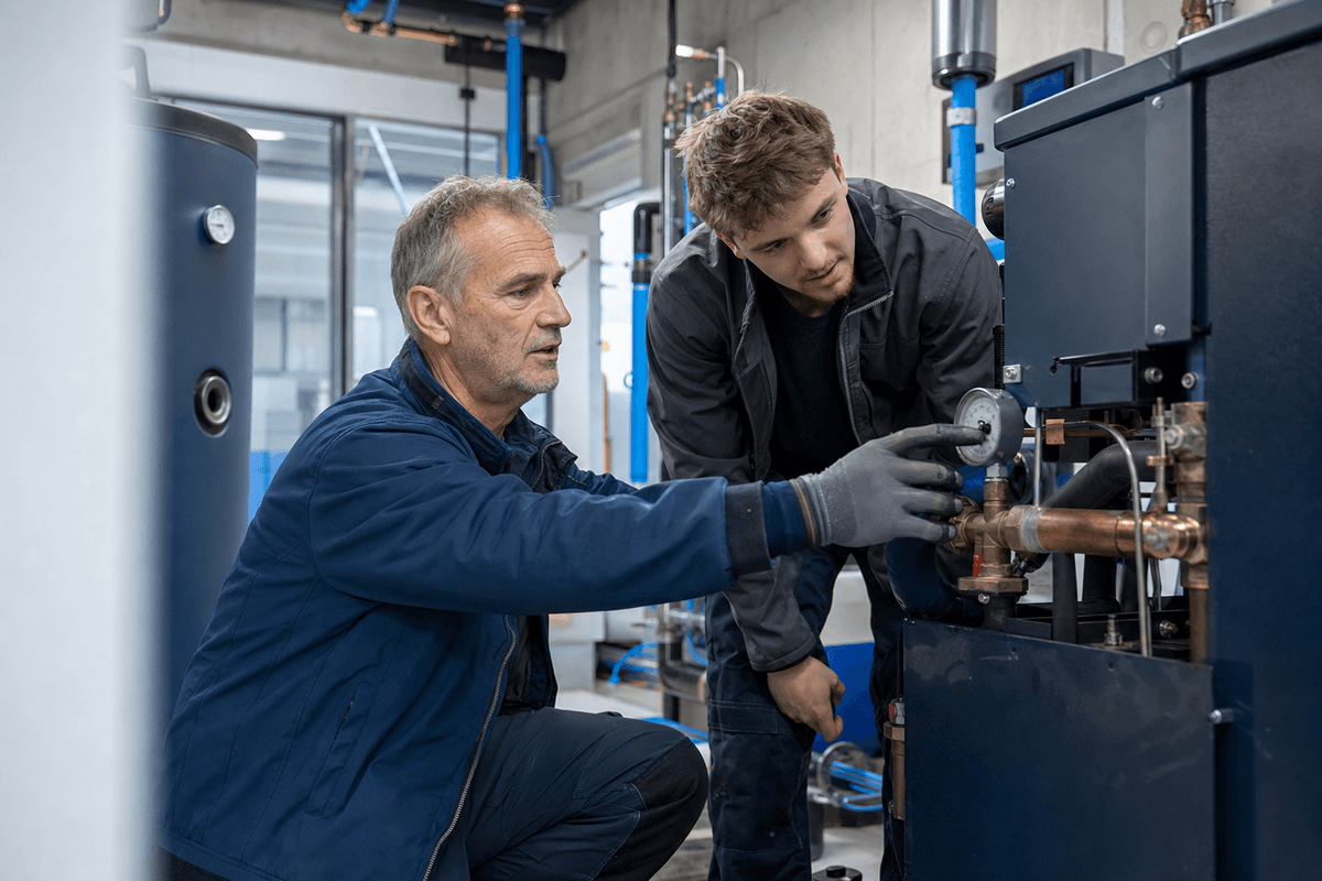 Gebäudetechnik-Fachkraft